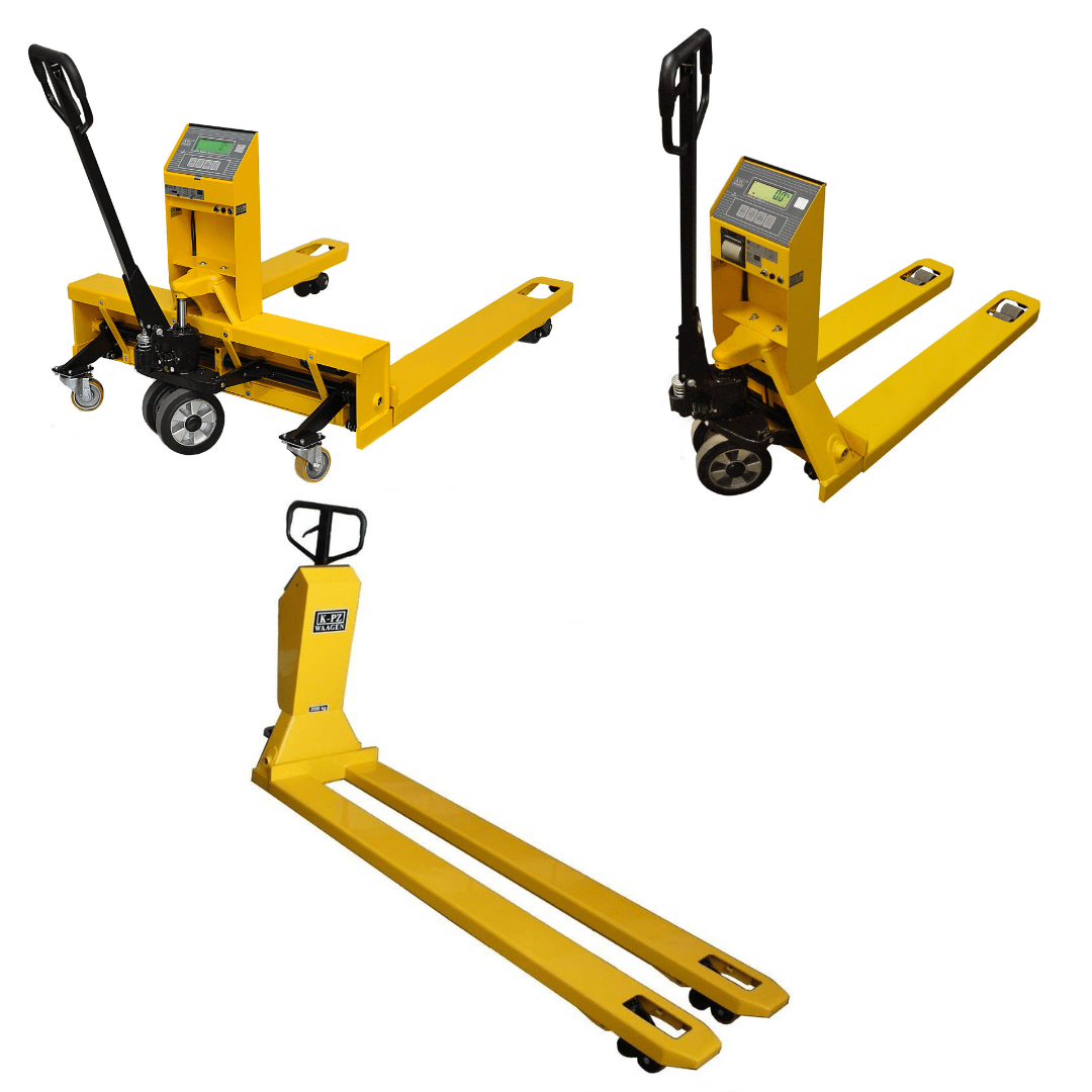 Mobiele palletweegschalen (pallettrucks)