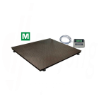 KPZ 2 plateauweegschaal, 1.000 x 1.000 mm