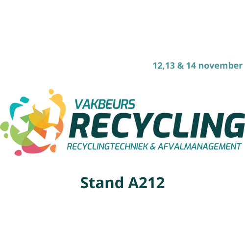 Bezoek ons op de Vakbeurs Recycling in Gorinchem